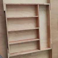 جا قاشقی چوبی|آب‌چکان و نظم‌دهنده ظروف|تهران, افسریه|دیوار