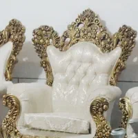 مبل سلطنتی ۹نفره|مبلمان خانگی و میز عسلی|لنجان, |دیوار