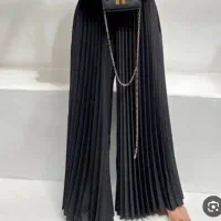 شلوار  دامنی پلیسه ای نو