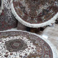 فرش تبریز  نوین فر دایره۱۰۰۰شانه گرد۱۵۰×۱۵۰سایز|فرش|تبریز, |دیوار