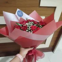 دسته گل رز