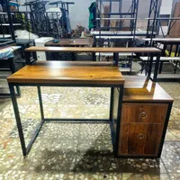 میز مدیریت فلاورباکس چوب و فلز قفسه  و میز کنفرانس|دفتر کار|اصفهان, رهنان|دیوار