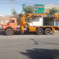 جرثقیل ده چرخ زیر مایلر|خودرو سنگین|شیراز, چنچنه|دیوار