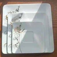 چینی درجه یک گل برجسته