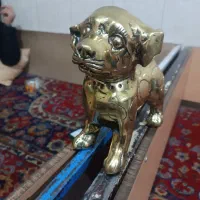 سگ عتیقه زیر خاکی برنز