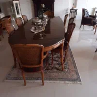 مبل و میز ناهار خوری انتیک