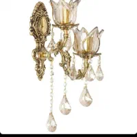 لوستر دیوار کوب برنجی