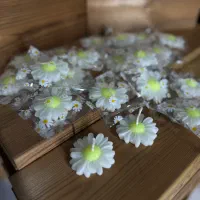 شمع بابونه یا مارگریت|صنایع دستی و سایر لوازم تزئینی|هشتگرد, هشتگرد قدیم|دیوار