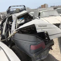 پژو ۴۰۵ مدل ۸۳ تصادفی بندرعباس خمیر