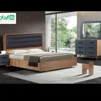 تخت خواب*میز ارایش*پاتختی*ام دی اف|تخت و سرویس خواب|رشت, پاستوریزه|دیوار