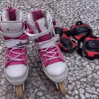 کفش اسکیت دخترانه|دوچرخه، اسکیت، اسکوتر|رشت, لاکانی|دیوار