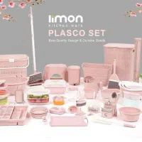 سرویس لیمون صورتی پاستیلی