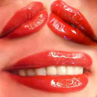 مدل شیدینگ لب