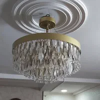 لوستر بسیار شیک وشرکتی آبکاری شده