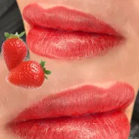 ابرو و لب طبیعی با پیگمنتیشن ماندگا