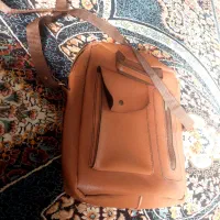 کیف دوشی چرم مصنوعی مردانه|کیف، کفش، کمربند|قم, نیروگاه|دیوار