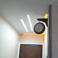 ساعت دیواری ۲ طرفه خوشکل