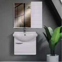 ست روشویی کابینتی چینی آینه باکس سایز40.35 شیرالات