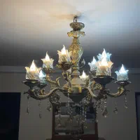 لوستر برنز ۱۰ شاخه