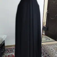 دوقواره چادر مشکی کرپ اصل