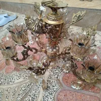 لوستر شش شاخه سنگین وسالم