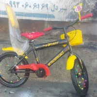 ۲ عدد دوچرخه ۱۶ نو نو لاستیک تیوب بادی