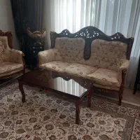 سرویس مبل استیل ۹ نفر|مبلمان خانگی و میز عسلی|مشهد, شفا|دیوار