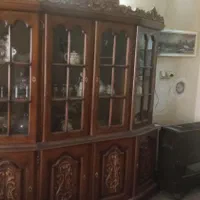 یک عدد ویترین چوبی منبت کاری سالم|بوفه، ویترین، کنسول|تهران, سید خندان (جلفا)|دیوار