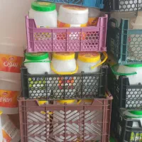 دبه خالی ماست ، ۱۰۰ عدد|ظروف نگهدارنده، پلاستیکی، یک‌بارمصرف|ابهر, |دیوار