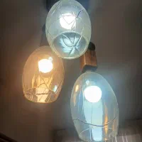 لوستر آویز ۳حبابی|لوستر و چراغ آویز|تهران, باشگاه نفت|دیوار