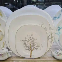 ارکوپال ۲۶ پارچه لب طلا و ساده اگه خواستید سایت|ظروف سرو و پذیرایی|ری, ملک‌آباد|دیوار