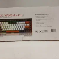 کیبورد redragon magic wond mini رنگ قرمز مشکی