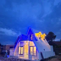 کلبه چوبی  تمدن