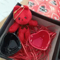 پک ولنتاین / قیمت تک و عمده / ست فنجان همراه عروسک