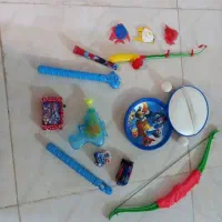 چرخ خیاطی ومیکروفن وکلی اسباب بازی دونه۱۰۰درحدنو|اسباب‌‌بازی|شاهرود, |دیوار