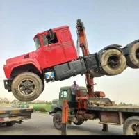 مرکز اسقاط کشنده فرسوده تصادفی سوخته ۴۰ تن