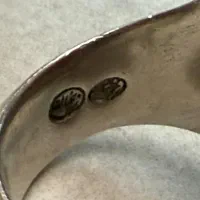 انگشتر نقره رکاب فرشاد سنگ عقیق خط محسن محرمی|جواهرات|زنجان, |دیوار