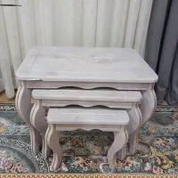 میز جلو مبلی به همراه ۳ میز عسلی|مبلمان خانگی و میز عسلی|لاهیجان, گلستان|دیوار