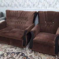 مبل راحتی ۷ نفره با میز ناهار خوری و میز تلویزیون|مبلمان خانگی و میز عسلی|اصفهان, کردآباد|دیوار