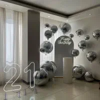 اجرای انواع دیزاین بادکنک آرایی تولدوگل آرایی عقد
