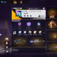 اکانت فری فایر گاد