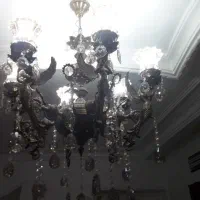 لوستر تمام برنز|لوستر و چراغ آویز|محلات, |دیوار