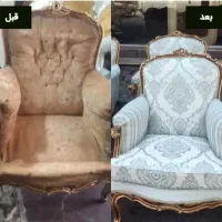 تعمیرانواع مبلمان راحتی استیل ونیمه استیل درمنزل