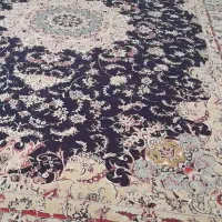 دو دست مبل راحتی و ۲تخته فرش ۹متری