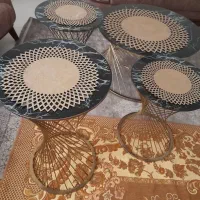 میز عسلی جلوی مبلی ۴عدد|مبلمان خانگی و میز عسلی|نسیم‌شهر, |دیوار