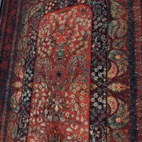 چشم نوازی برگ های نارنجی در تم پاییزی شهرفرش|فرش|ملایر, |دیوار