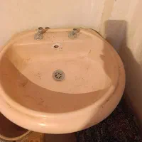 روشویی بزرگ و قدیمی جنس خوب