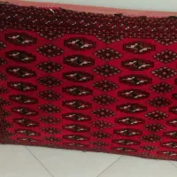 یک جفت پشتی دست بافت تمیز سالم نودونه ای سه وپونصد