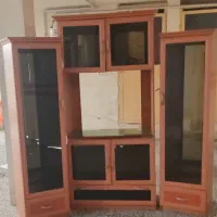 میز تلویزیون ویترین دار،زیر قیمت