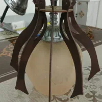 لوستر تک شاخه|لوستر و چراغ آویز|کرج, شهرک جهان‌نما|دیوار